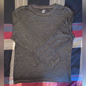 Medium Dark Gray “John Ashford” Long Sleeve